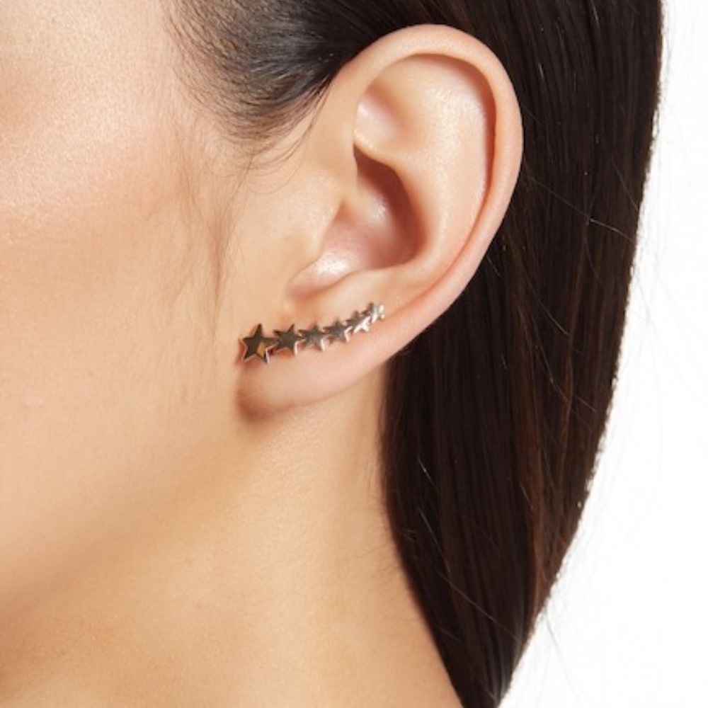 A.V. Max Falling Star Climber Earrings - Picture 2 of 4